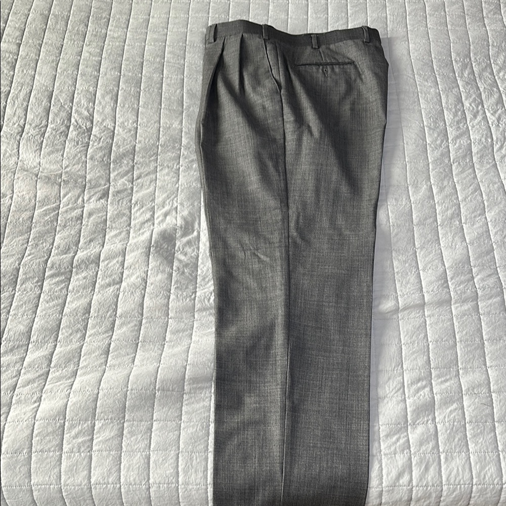 Chaps Gray Men's Dress Pants
